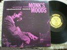 Thelonious Monk Trio lp Monk's Moods Prestige PRLP-7159 Mono RVG Bergenfield