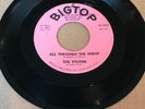 The Visions - All Through The Night/Tell Me You’re Mine * Big Top Doo Wop 45