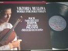 Rare ED1 Mullova Bach Bartok Paganini Works Solo Violin LP Philips 420 948-1