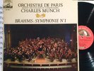 BRAHMS SYMPHONY 1 CHARLES MUNCH ED1 STEREO HMV CVB 2085 NM