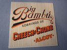 Cheech & Chong - Big Bambu - LP 1972 - Ode SP77014 - NM