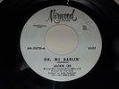 JACKIE LEE Oh, My Darlin RARE 1966 NORTHERN SOUL PROMO 7