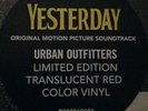 YESTERDAY - U.S RED COLOURED VINYL SOUNDTRACK 2 LP (THE BEATLES URBAN OUTFITTERS