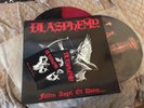 BLASPHEMY Fallen Angel of Doom 2LP DELUXE picture disk / red black vinyl mint
