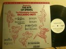 MFSL/ANGEL 1-519 STRAVINSKY  The Rite of Spring MUTI JAPAN 1979 NM