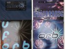THE ORB - U.F.ORB  RARE UK 3 X VINYL LP SET WITH 2 ART PRINTS IN BLUE PVC SLEEVE