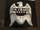 U.S. Chaos - Eye For An Eye 7” 1st Press Vinyl Black Flag Misfits