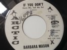 BARBARA MASON  - OH HOW IT HURTS– ARCTIC DOUBLE SIDED PROMO 137. VG+