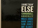 CANNONBALL ADDERLEY LP Somethin' Else Blue Note 1595 47 W. 63rd DG RVG Ear