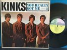 KINKS YOU REALLY GOT ME NM- ORIG 1964 MONO TRI COLOR LBL LP GARAGE BRIT INVASION