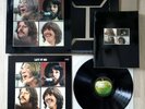 THE BEATLES Let It Be 1970 Japan Box Set Vinyl & Book Red Apple Logo AP-9009