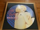 Madonna Express Yourself Picture Disc Framed Record Un-Played Perfect Condition.