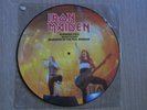 Iron Maiden - picture disc - Running Free - Santuary - Murders I T Rue Morgue.