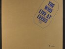 WHO: Live At Leeds CD (Compact disc, deluxe 90's re in LP-sized package, ltd e