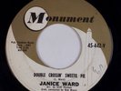 JANICE WARD: Double Crossin’ Sweetie Pie US Monument Teen Rockabilly 45 HEAR