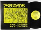 7 Seconds - Walk Together Rock Together LP - Positive Force - mispress  VG+