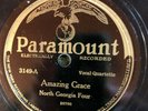Paramount 3149 North Georgia Four AMAZING GRACE 78rpm Country w Fiddle & Guitar