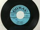 *JOHNNY BURNETTE TRIO Tear It Up You're Undecided Coral 9-61651 VG+ blue promo