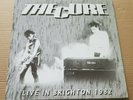 the cure -live at brighton  1982 -2 x  lp - marble -test sleeve