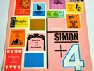 SIMON MAS 4 - Simon + 4 LP Vinyl Album 1968 MEXICO GARAGE ROCK Eco The Beatles