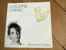 CLAUDINE CHIRAC SWISS WAVE ALLE MEINE ENTELEIN 1984 VERY RARE GRAUZONE  PROMO