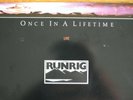 RUNRIG ONCE IN A LIFETIME LIVE VINYL LP ALBUM 1988   EX/EX CHRYSALIS CHR 1695-2