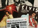 5 LP's Elvis Presley, 1969: Year in Review, 1970: on Stage, ELVIS the U.S. Male