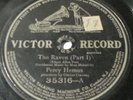 Percy Hemus-The Raven (Parts 1 &2)-12 inch Victor Record-V+