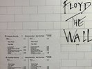 PINK FLOYD The Wall 2-LP Columbia Records PC2-36183 Demo Gold PROMO Timing Strip