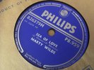 MARTY WILDE : SEA OF LOVE  /  TEENAGE TEARS.  UK.78.rpm (1959)