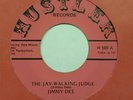 Rockabilly 45 - JIMMY DEE - Jay-Walking Judge / Naggin' HUSTLER VG+