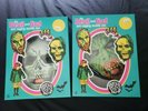 Brand New Rock Devil and God Halloween Masks 2016 Size M RARE box print error