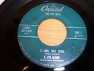 The Five Keys Ling Ting Tong I'm Alone Close Your Eyes Capitol EAP-1-572 EP 45