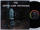 JOHN LEE HOOKER I'm John Lee Hooker VEE-JAY LP mono rainbow label