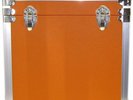 LP/Album Vinyl DJ Protective Portable Record Storage Box/Flight Carry Case Orang