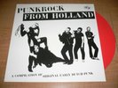 PUNK ROCK FROM HOLLAND LP - rare Dutch punk comp Filth Neo Punkz Speedtwins