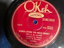 BLUES/GOSPEL REV JM GATES OKEH 8606 Pay Yr Furniture Man/Women Spend Too Much $$