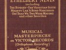 267g4.  Victor Salon Orch. - The Music of Ethelbert Nevin - Victor C-5 (5 rec)