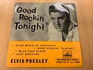 ELVIS PRESLEY ORIGINAL UK HMV GOOD ROCKIN’ TONIGHT 7” EP IN EXCELLENT CONDITION