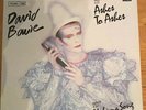 David Bowie Ashes To Ashes /Alabama Song 12 Inch Single Disco Remix Super Sound