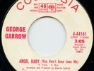 GEORGE CARROW on Columbia —ANGEL BABY— northern soul 45 | PROMO | LISTEN