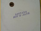 SANTANA - Hot & Alive (rare 1973? red vinyl TMOQ LP w/insert; '69 live) EX-/EX+