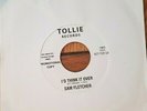 SAM FLETCHER PROMO COPY I'D THINK IT OVER/JACK MONTGOMERY DEARLY BELOVED NM/