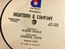 RADIO SHOW: ALLISON STEELE NIGHTBIRD 135/136 GUESTS: CHARLES LLOYD & SPEEDY KEEN