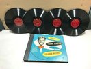 THE VOICE OF FRANK SINATRA 78 RPM  RECORDS - COMPLETE 4 RECORD SET W FOLDER 1946
