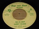 ROCKABILLY BOPPER 45 - CASEY CLARK & LAZY RANCH BOYS - LOST JOHN - SAGE AND SAND