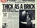 Jethro Tull Thick As A Brick LP 1972 UK 1003 Vinyl Early 1st Press 3U / 2U