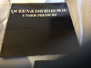 Queen And David Bowie-Under Pressure.  European 12” Single