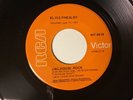 ELVIS PRESLEY 45 JAILHOUSE ROCK/TREAT ME NIC RARE ORANGE LBL GOLD STANDARD NM++
