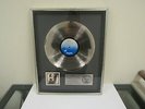 Pat Benatar In The Heat Of The Night 1979 RIAA Platinum LP Award Plaque-Framed